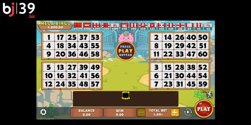 Điểm thu hút của Beasty Bingo BJ39